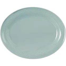 SERVIERPLATTE Beat Color Glaze Arktisblau 35 x 28 cm