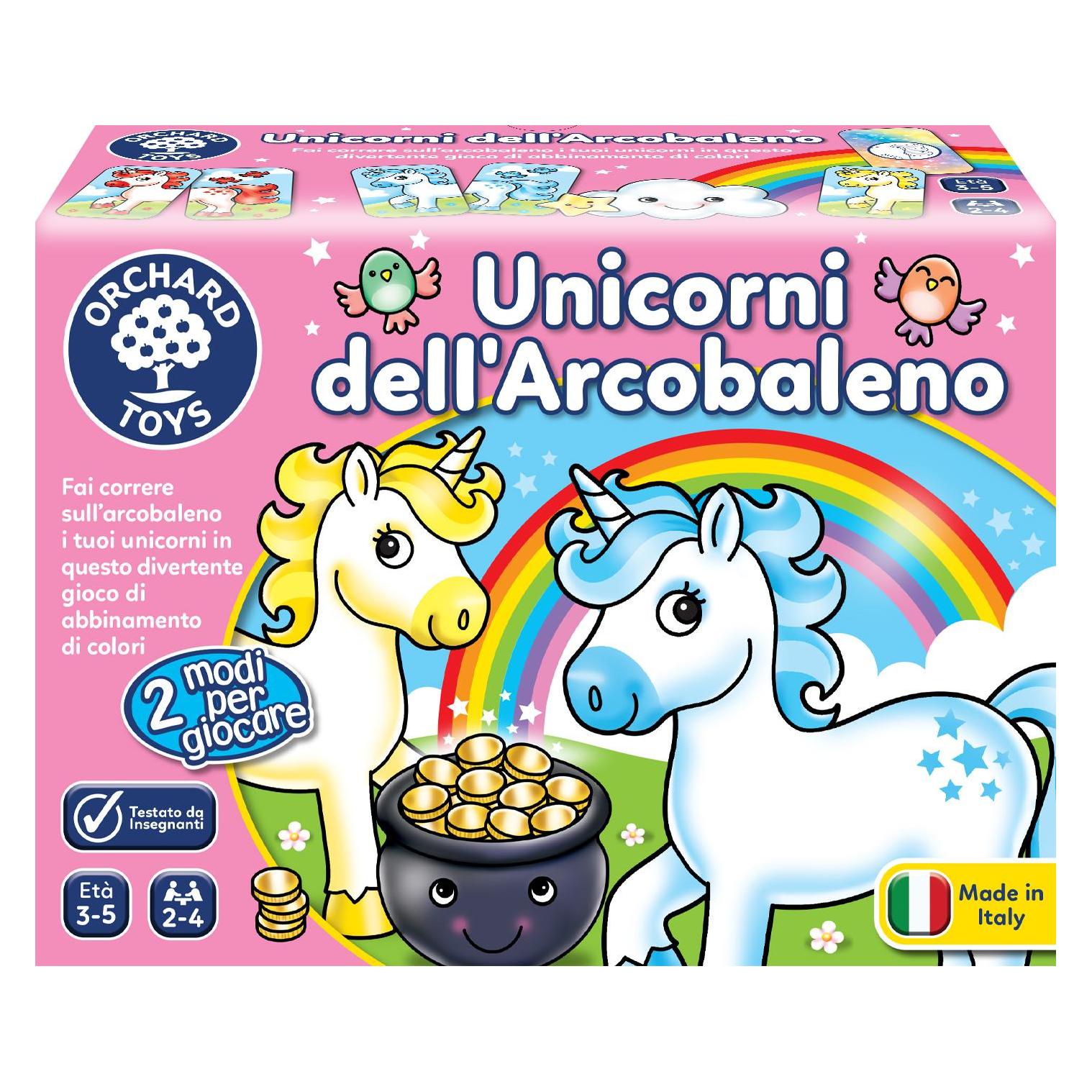 Orchard ORC0095IT - - Unicorni dell'Arcobaleno (Italienisch, 3 - 5 Jahre) (36933046)