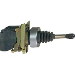 Schneider Electric Joystick 2 Richtungen, Schalter + Taster, Schwarz