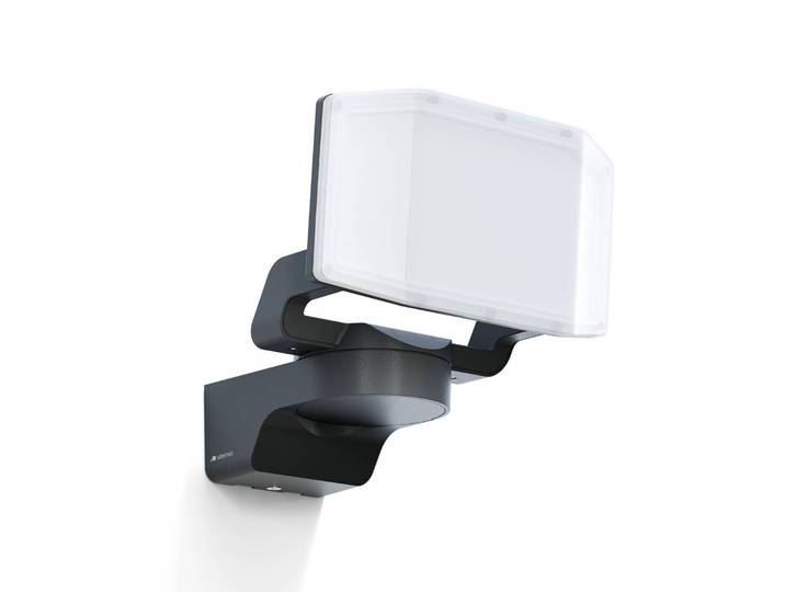 STEINEL LED-Außenwandstrahler XLED Protect, anthrazit, IP54 Protect, schwarz, Kunststoff, Modern