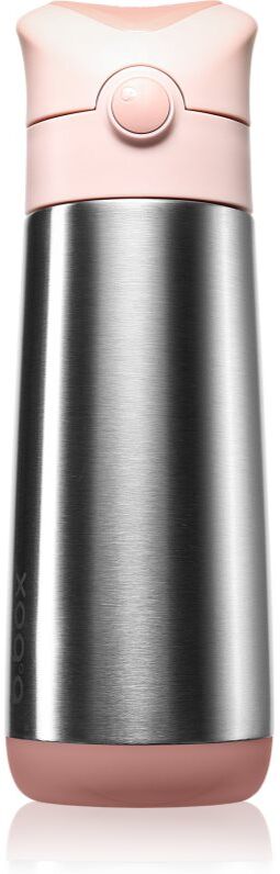 b.box Insulated Drink Bottle thermos avec paille Blush Crush 1 pcs