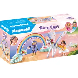 PLAYMOBIL 71361 - Princess Magic - Himmlischer Pegasus mit Regenbogen