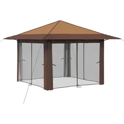vidaXL, Pavillon, Gazebo Outdoor (330 cm, 330 cm)