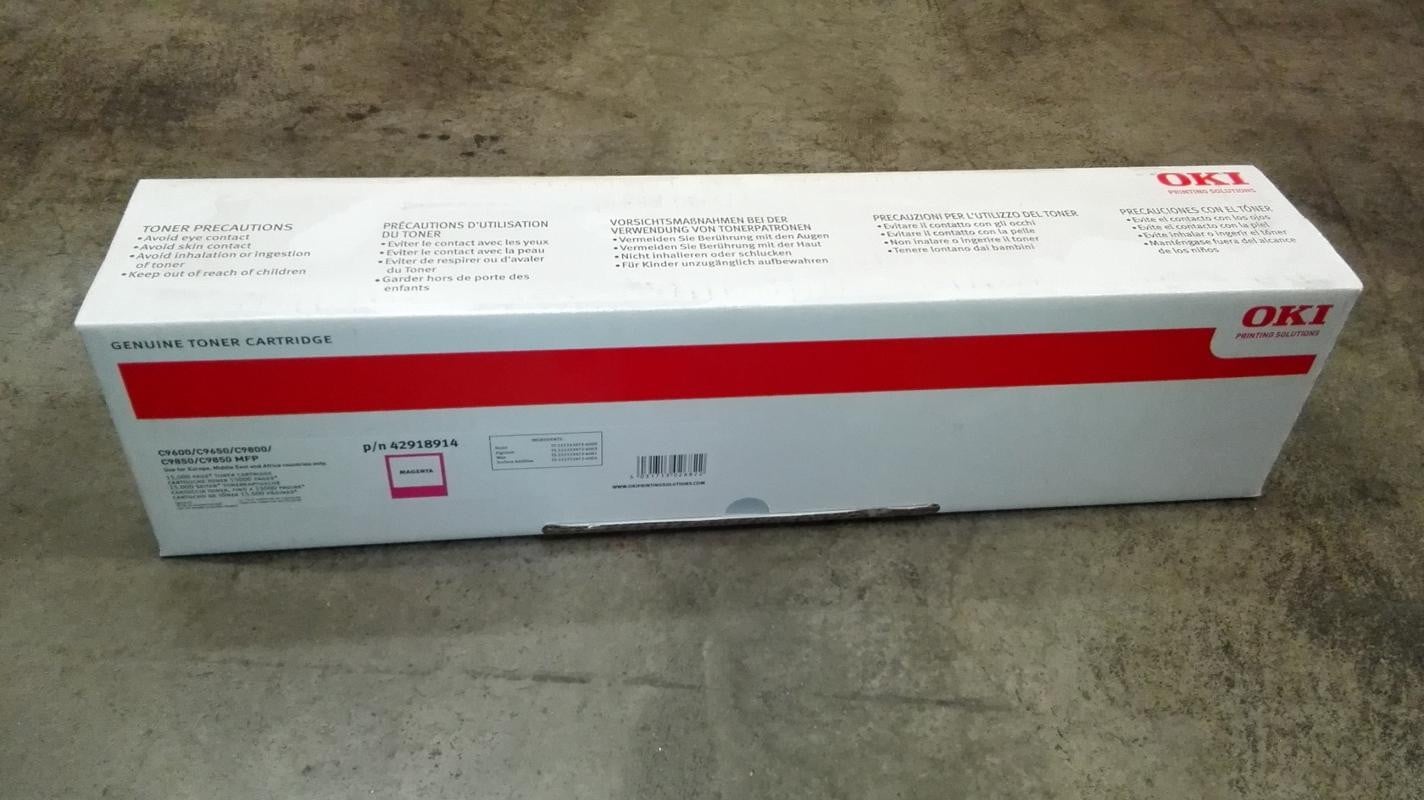 OKI Magenta Toner Cartridge voor Laserprinters