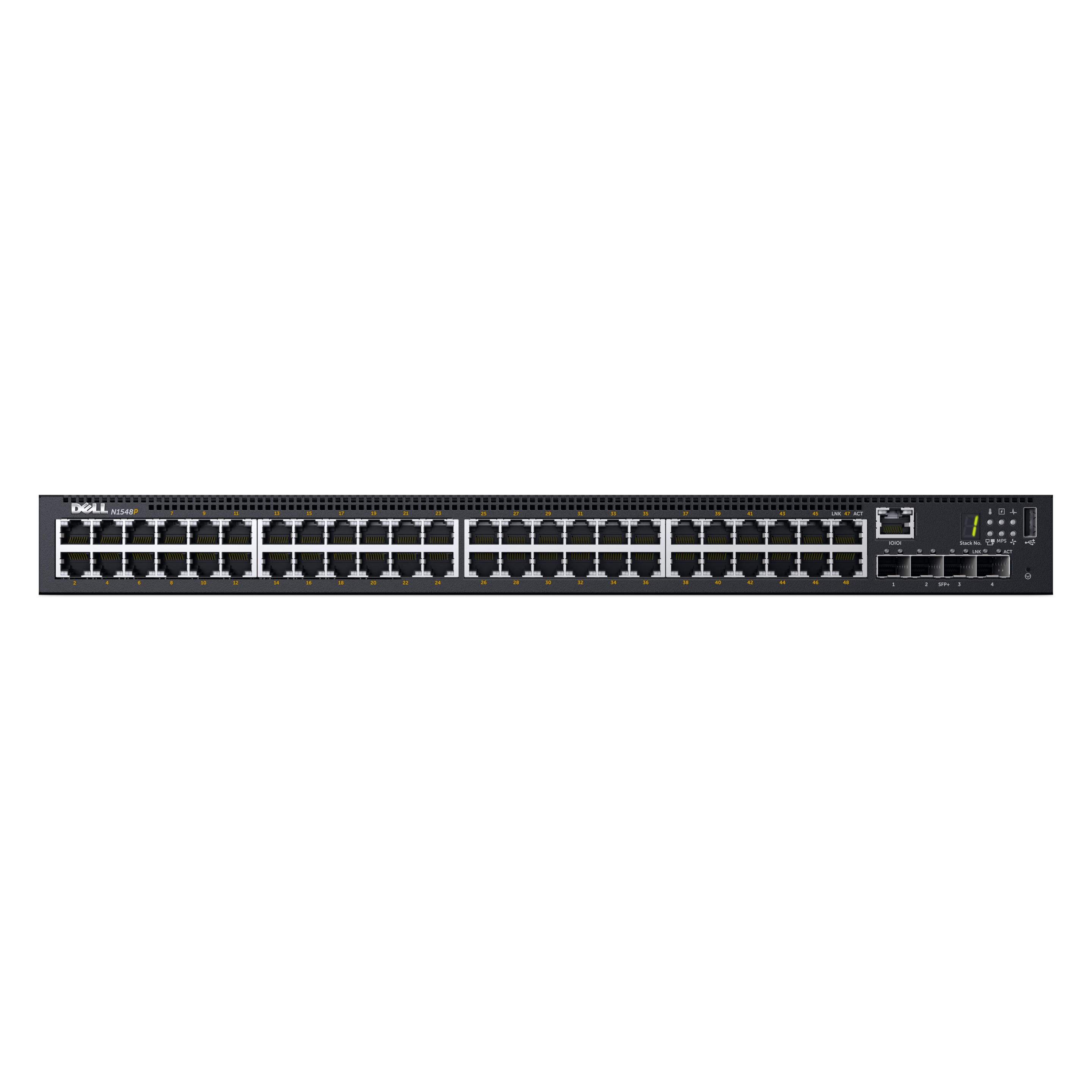 Dell PowerConnect N1548P 48x1GB (48 Ports) (N1548P)
