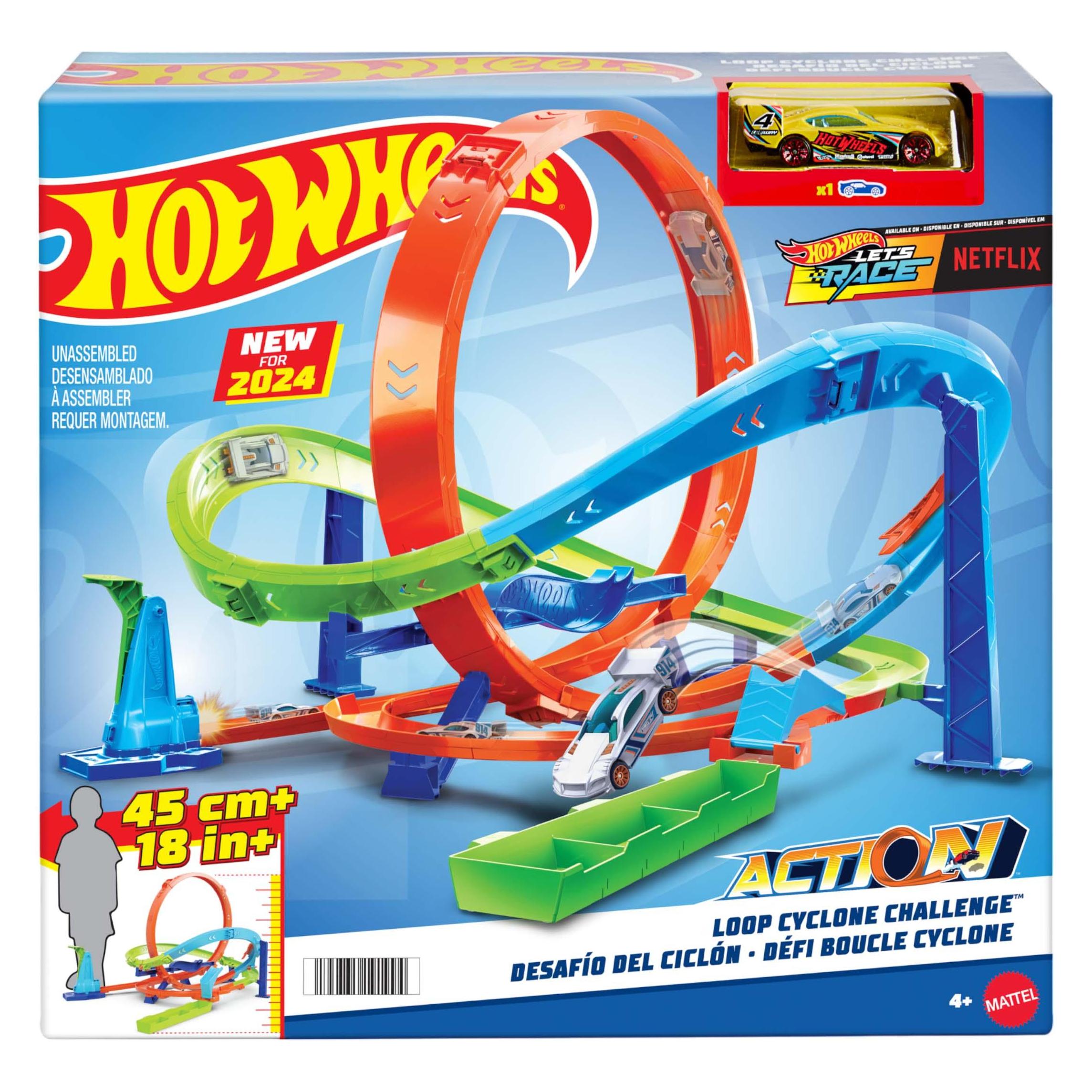 Hot Wheels Action Hyper Loop Extreme (HTK16)