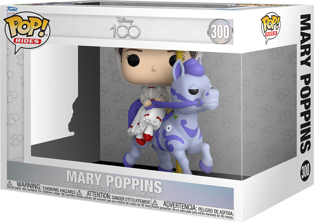 Funko Pop! Disney 100e verjaardag Mary Poppins 300 figuur in voertuig
