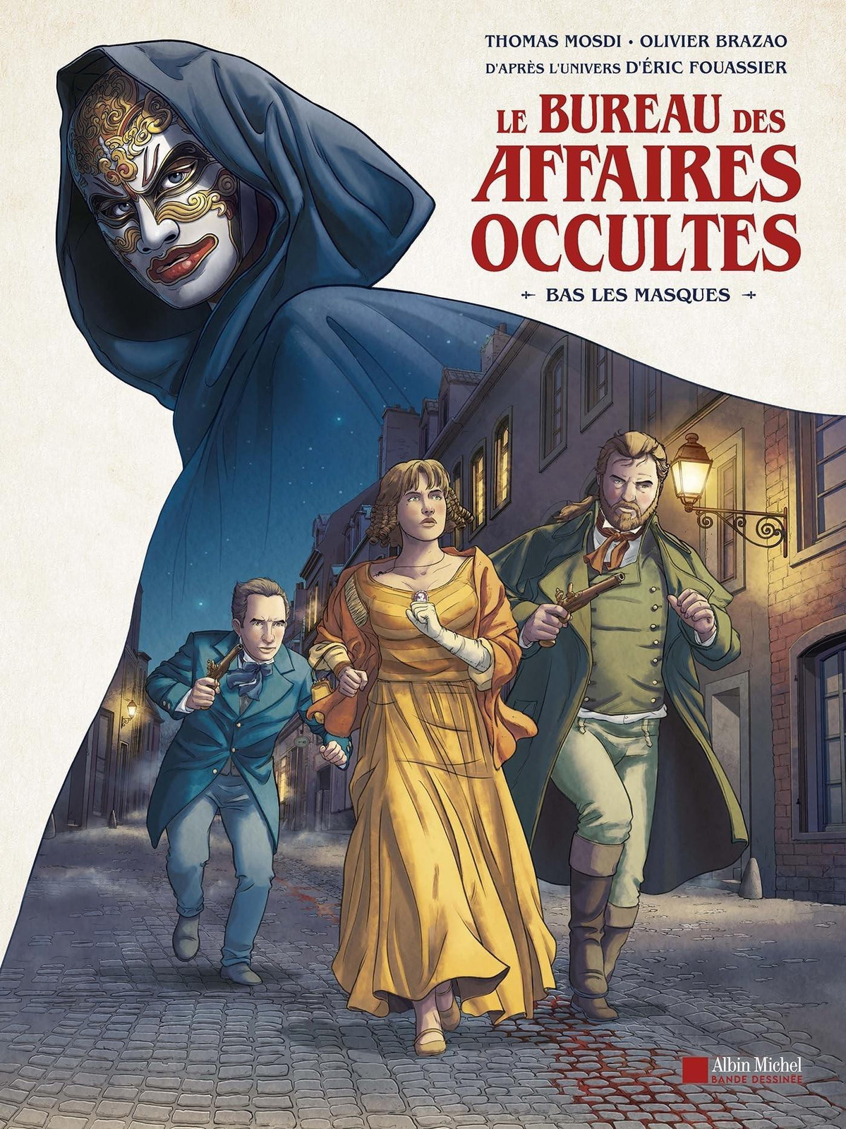 Le Bureau des affaires occultes - Bas les masques Stripverhaal