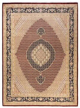 Overton Hand Knotted Wool Vintage Inspired Traditional Mogul Red Area Rug - 8 x 10
