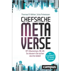 Chefsache Metaverse, Fachbücher von Julia Finkeissen, Thomas R. Köhler