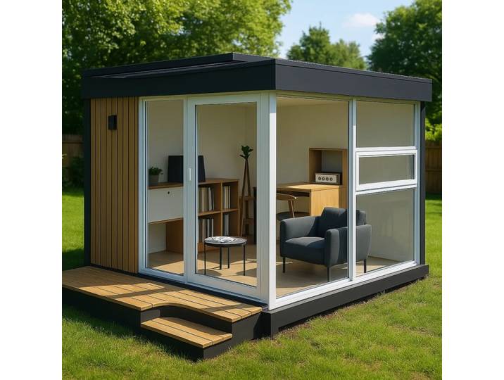 YG Cabine de bureau insonorisée personnalisée, moderne et de luxe, pour jardin, extérieur, ou espace privé, en kit, compacte