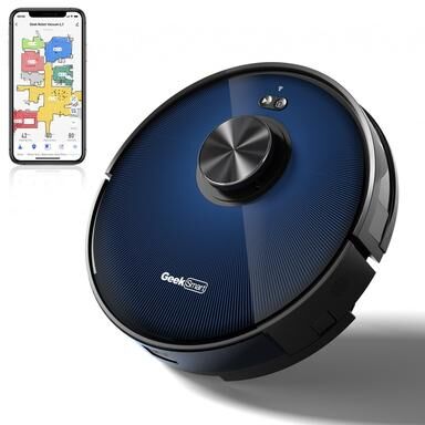 N/E Robot Vacuum Cleaner and Mop, LDS Navigation, Wi-Fi,MAX 2700 PA Suction