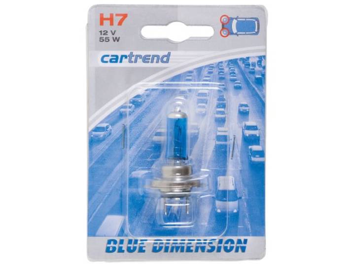 Cartrend 10111 gloeilamp, Blue Ray, H7