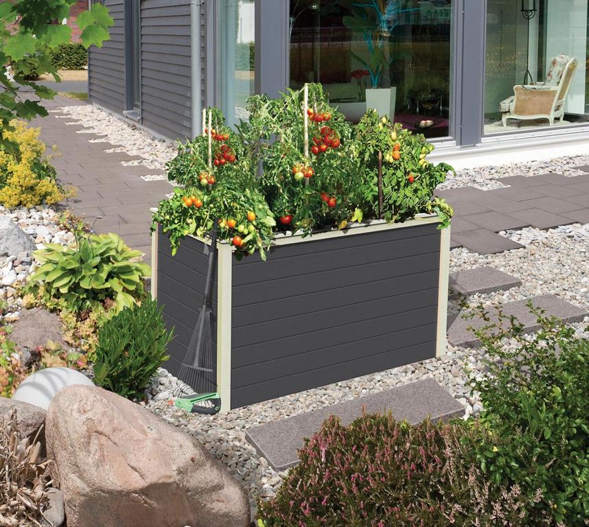 KARIBUHOLZT Hochbeet 0 terra 63x96x64 19mm 08433463