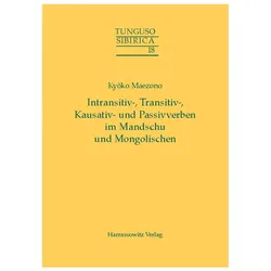 Intransitiv-, Transitiv-, Kausativ- und Passivverben im Mandschu und Mongolischen, Sprachbücher von Kyoko Maezono