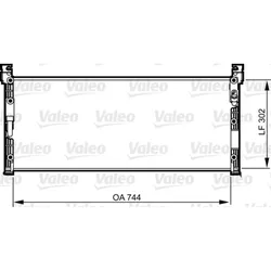 Kondensator Klimaanlage VALEO 814285