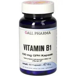 VITAMIN B1 100 mg GPH Kapseln 60 St