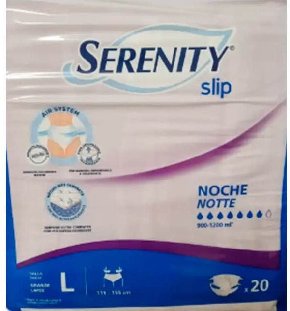 SERENITY Pants Super Noche T L 80uds