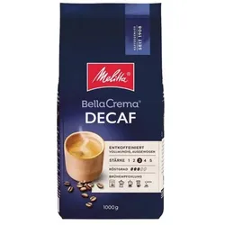 Melitta entkoffeinierte Kaffeebohnen »BellaCrema Decaf« 1000 g braun
