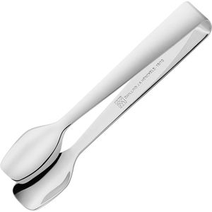 Zwilling Zuckerzange Dinner 07150-0590, Zangenende abgerundet, Edelstahl 18/10, silber poliert, 10,2 cm
