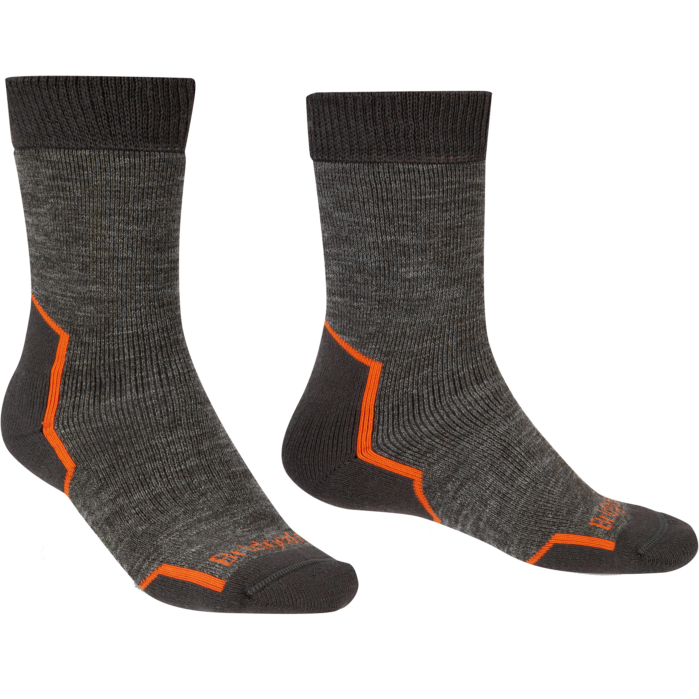 Bridgedale Expedition Heavyweight Merino Comfort Herren Wandersocken grau Größe 36 Trekking Hautfreundlich Merinowolle