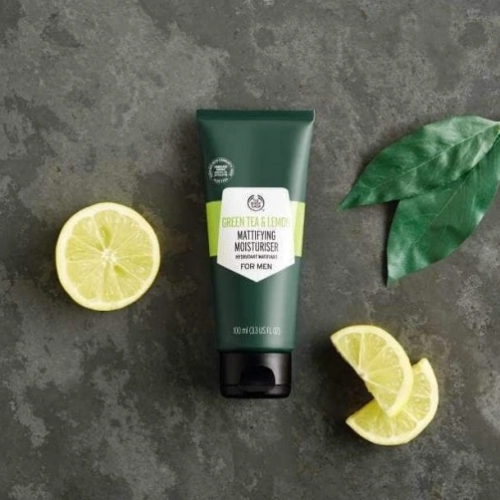 The Body Shop Men Green Tea and Lemon Creme Facial Matificante 100ml