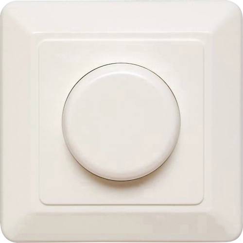 Ehmann T39.08 Unterputz Dimmer Geeignet für Leuchtmittel: LED-Lampe, Energiesparlampe, Glühlampe, Halogenlampe Weiß