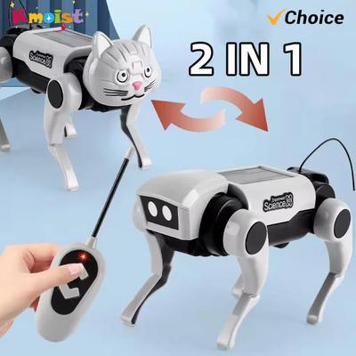 Uplift Treasures RC Robot Dog DIY Assembly Toy For Kids STEM Learning RC Robot Dog DIY Assembly Toy For Kids STEM Learning