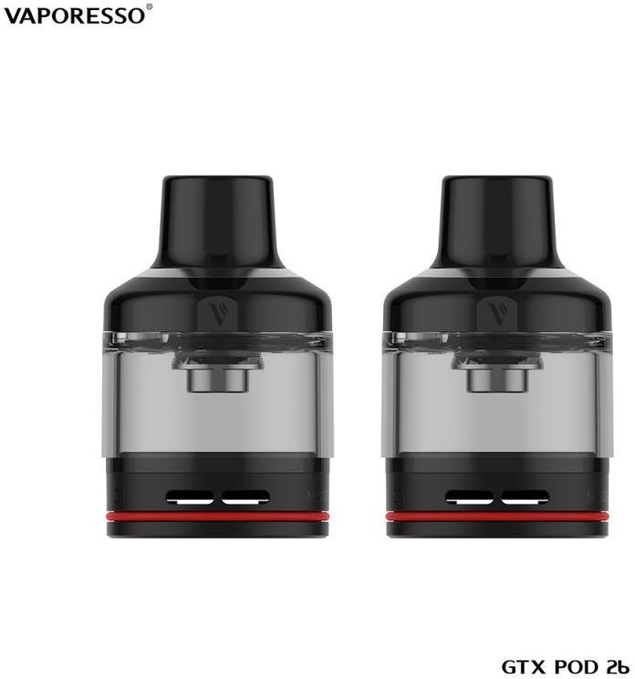 Vaporesso Gtx Go 80 - 40 Pod  Cartuccia Ricambio 26 - 22 Mm - 2 Pezzi