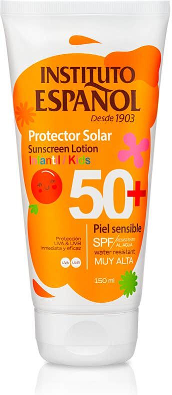 Instituto Español Protector Solar Infantil Spf50+ Piel Sensible 150 ml