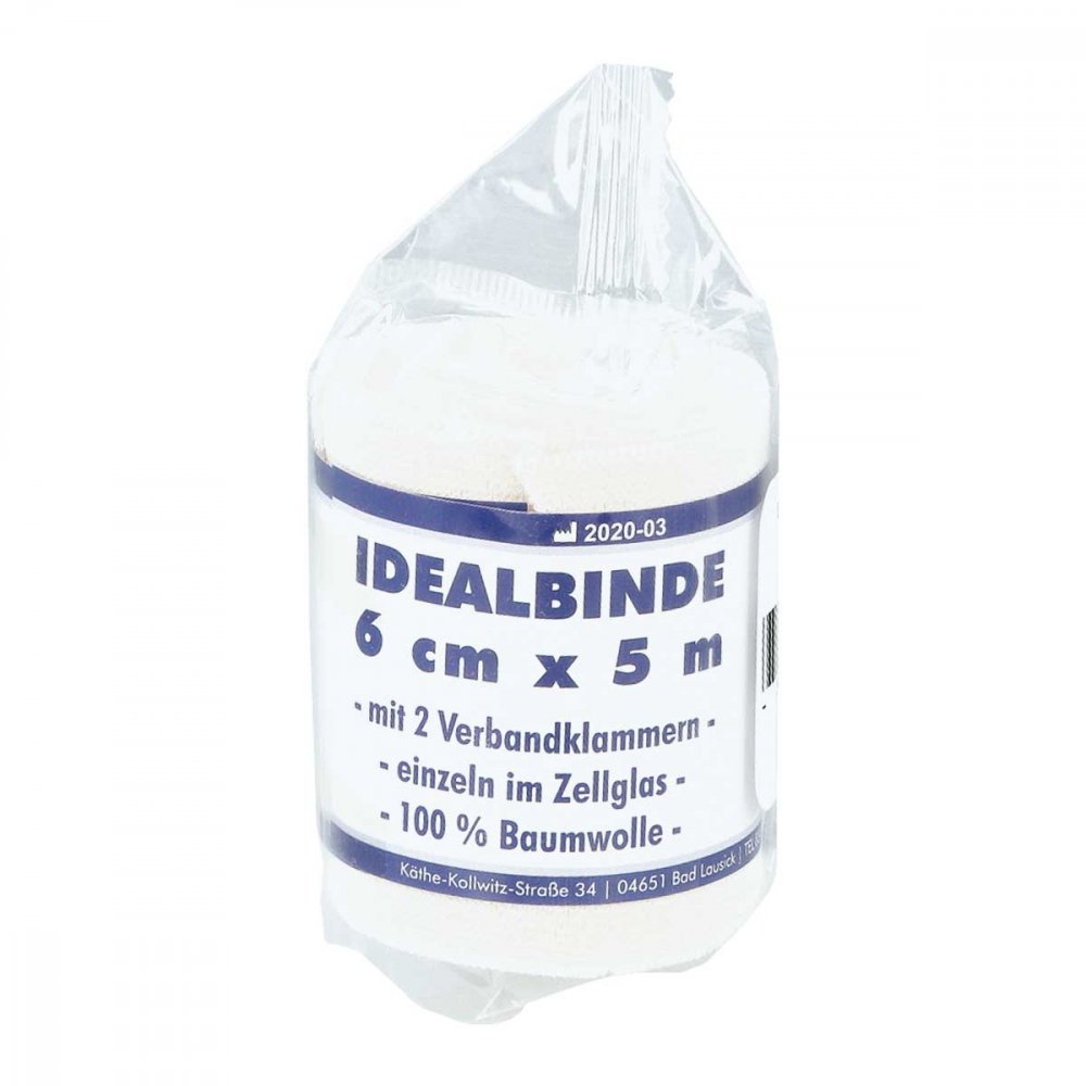 Brinkmann Medical ein Unternehmen der Dr. Junghans Idealbinde 5mx6cm Schlingk. in Zellglas 03158374