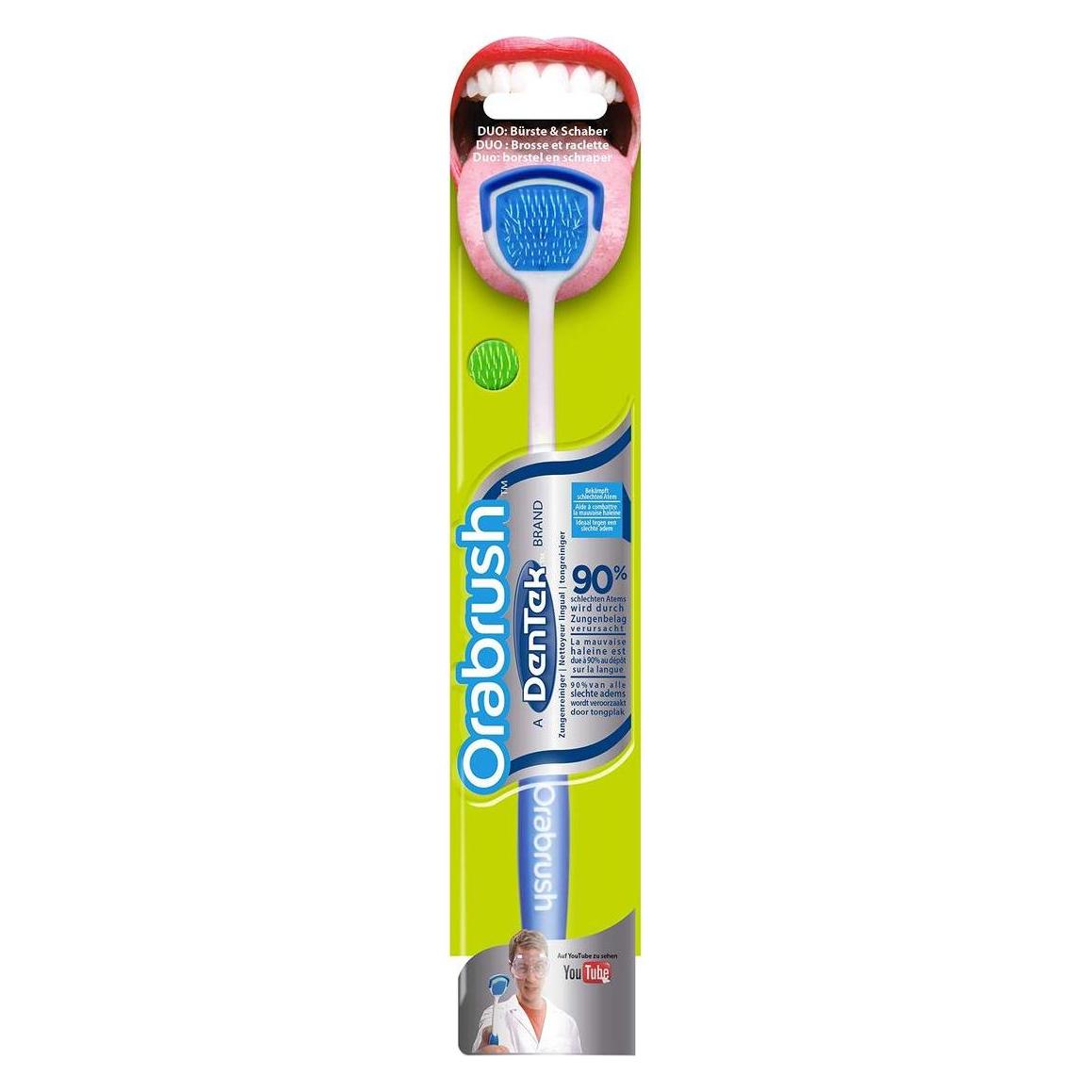 DenTek Zungenreiniger Orabrush (Zungenschaber, 1x) (68566384)