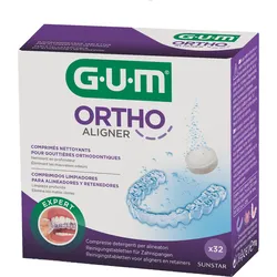 Gum Ortho Aligner Reinigungstabletten 32 ST