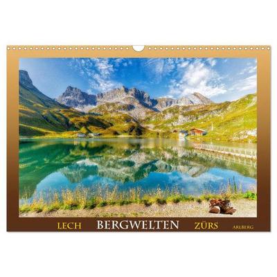 Bergwelten - Lech Zürs Arlberg (Wandkalender 2027 DIN A3 quer), CALVENDO Monatskalender