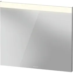 Duravit Licht & Spiegel Good Spiegel mit LED-Beleuchtung, Lichtfeld oben, Höhe 700mm, Weiß Matt, LM7836000000000, Länge: 800mm