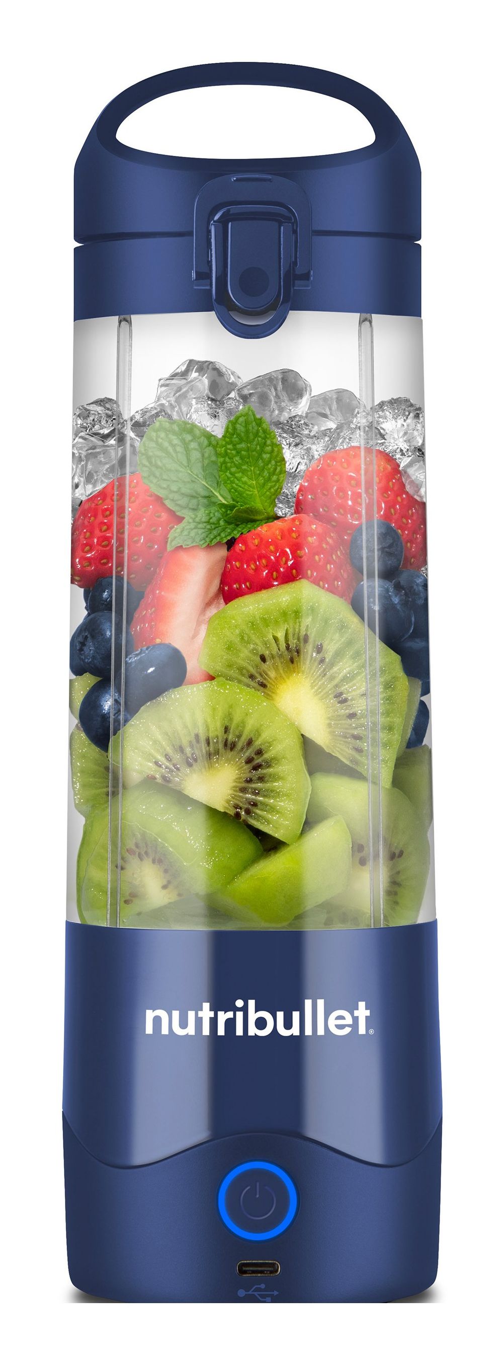 NutriBullet NBP003NBL Portable 0,475 l Standmixer (Blau, Navy) 0C22300094