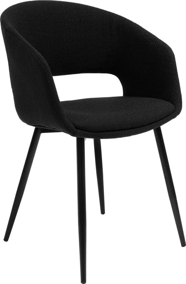 Kick Collection Dean Eetkamerstoel Set van 6 - Zwart