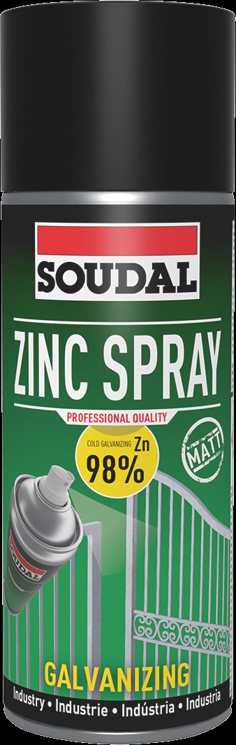 SOUDAL Zinc Spray dunkel, 400 ml 155885
