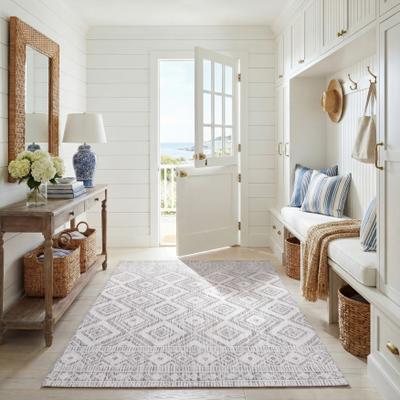 SAFAVIEH Courtyard Dorris Casual Waterproof Patio Backyard Rug