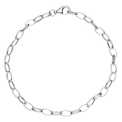 Armband OSTSEE-SCHMUCK "Ostsee-Schmuck Armband Charmsarmband Armband Charmsarmband", silber, Armbänder, Damen, 19cm, Silber 925 (Sterlingsilber), Armband