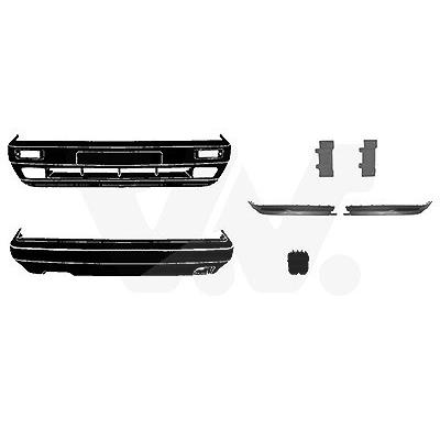 Van Wezel Stossstange vorn, kompl., Satz, (GTI), [Hersteller-Nr. 5813473] für VW