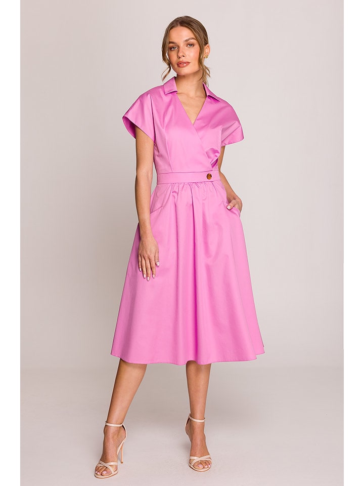 Stylove Kleid in Rosa - S