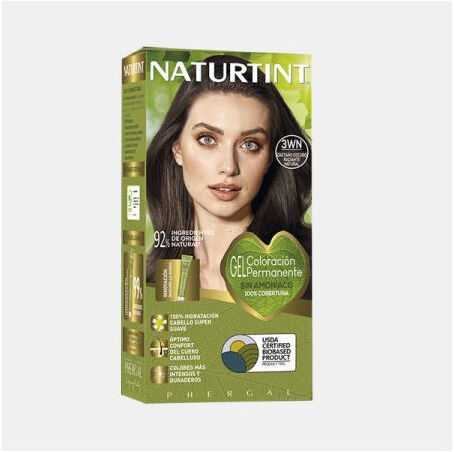 PHERGAL NATURTINT PURE & PROTECT 3WN CASTANHO ESCURO RADIA