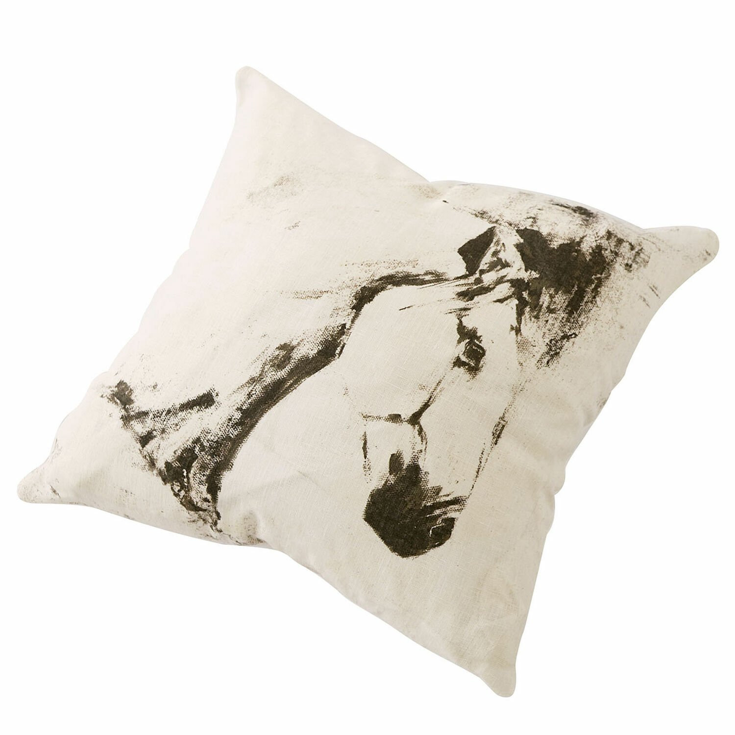 Loberon Kussenhoes Mirandel beige