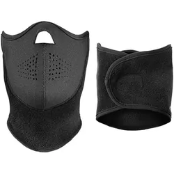 Reusch, Unisex, Sturmhaube + Halsschlauch, Face Mask, Schwarz, 60