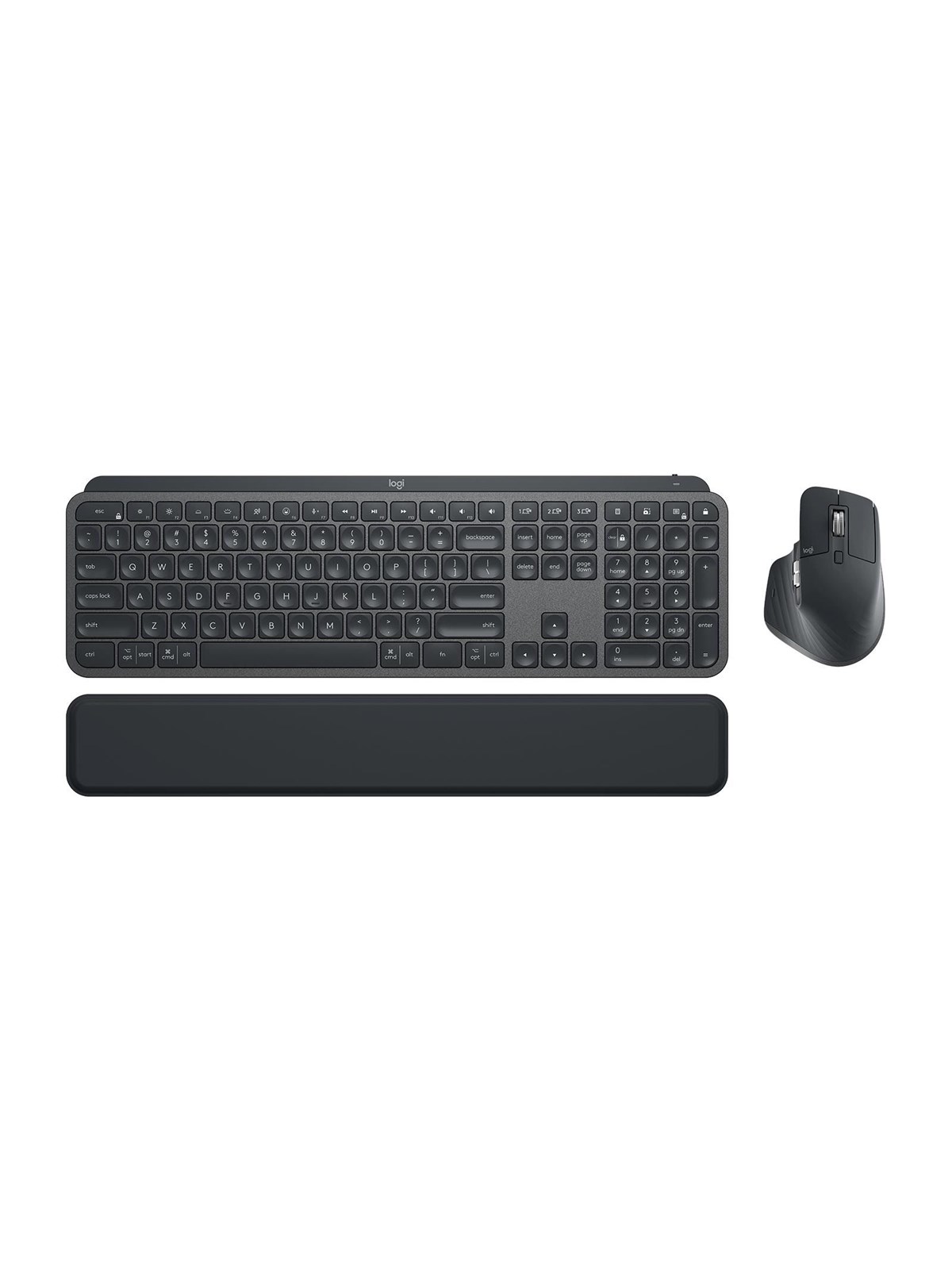 Logitech MX Keys Combo For Business Gen 2 (UK) - Tastatur & Maus Set - Full-Size - Englisch (UK) - Schwarz