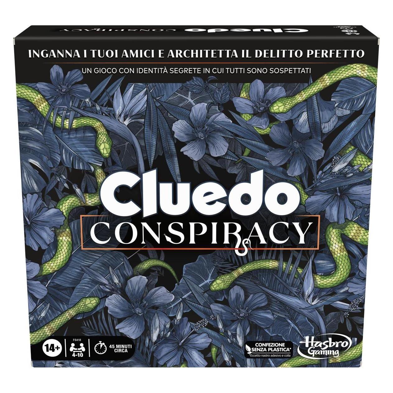 Hasbro Gaming Cluedo (Italienisch, 4 - 10 Spieler) (F6418103)
