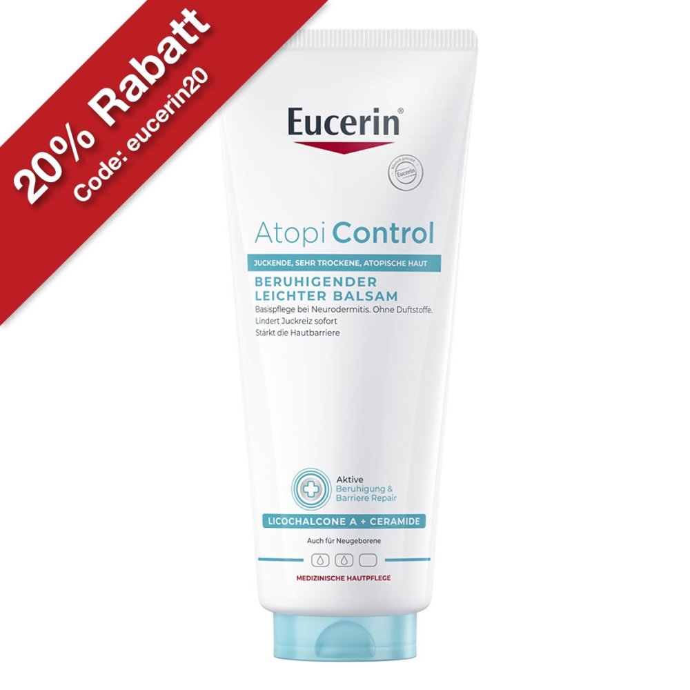 Beiersdorf AG Eucerin Eucerin AtopiControl Beruhigender Leichter Balsam 15581586