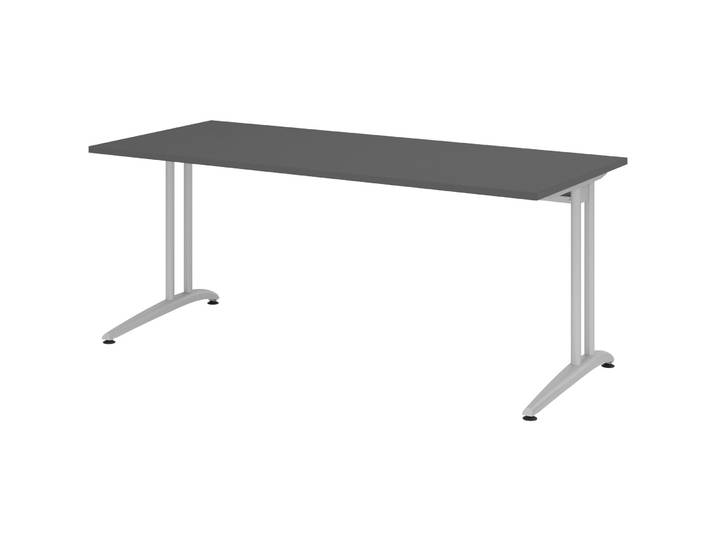 Schreibtisch Office Graphit 180 x 80 cm