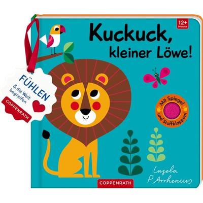 Mein Filz-Fühlbuch: Kuckuck, kleiner Löwe!, Gebundene Ausgabe von , Coppenrath, 978-3-649-62687-9